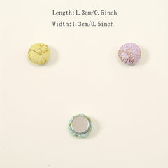 6pcs Candy Hijab Magnetic Pins Sequin Strength Magnetic Scarf