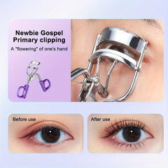 Natural Eyelash Curling Tool Long Lasting Eyelash Styling Tool Portable