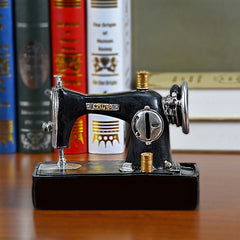 European Retro Resin Ornament Sewing Machine Model Decoration
