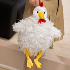 28Cm Chicken Plush Toy Rooster Shape Soft Comfortable Home Decoration Birthday