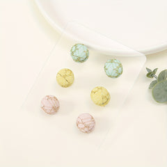 6pcs Candy Hijab Magnetic Pins Sequin Strength Magnetic Scarf