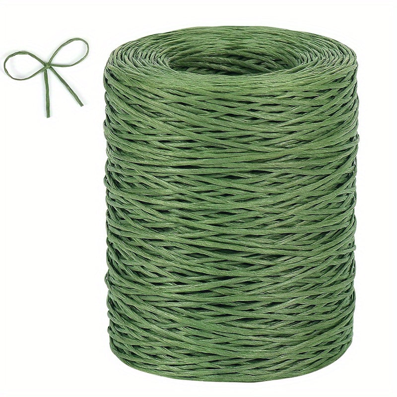 50m Floral Paper Covered Binding Thread for Bouquets and Wreaths