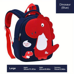 Kids Dinosaur Kindergarten Backpack Lightweight Breathable Boys Girls Travel Bag