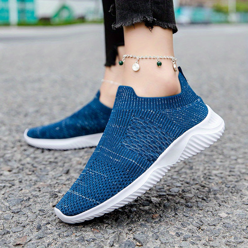 Women's Casual Sock Shoes Breathable Slip On Sports Shoes