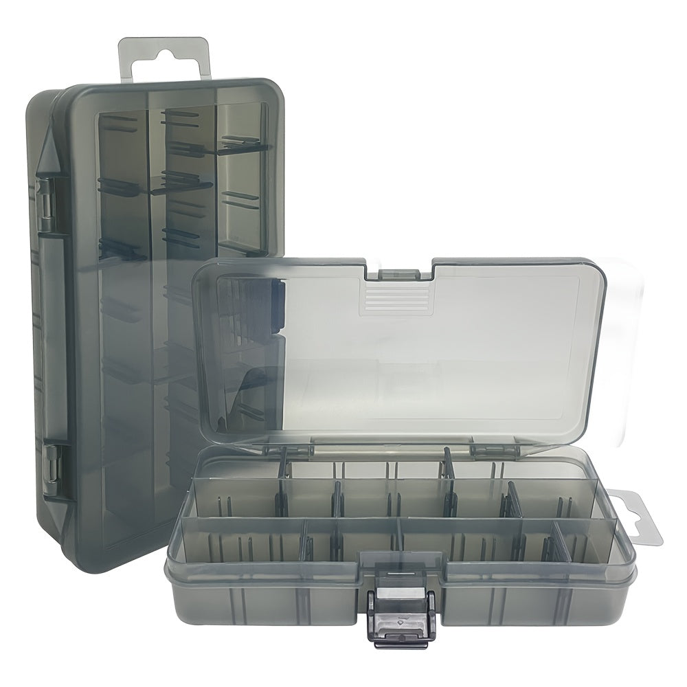 10 Grid Parts Storage Box Tool Organizer Plastic Screw Electronic Accessor