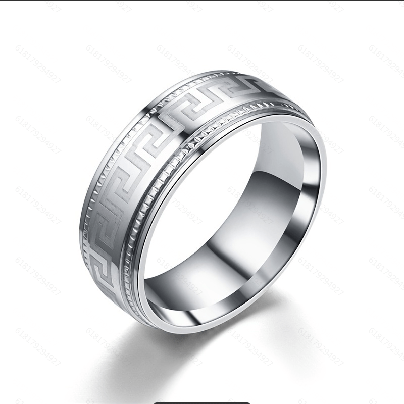 Minimalist Stainless Steel Ring