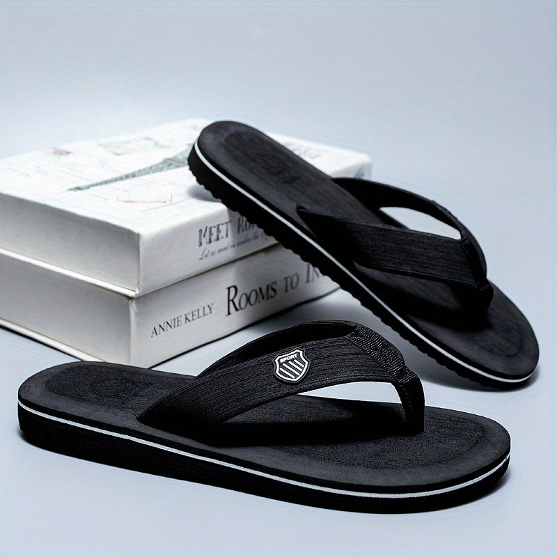 Men's Non Slip Flip Flops for Indoor Outdoor Beach