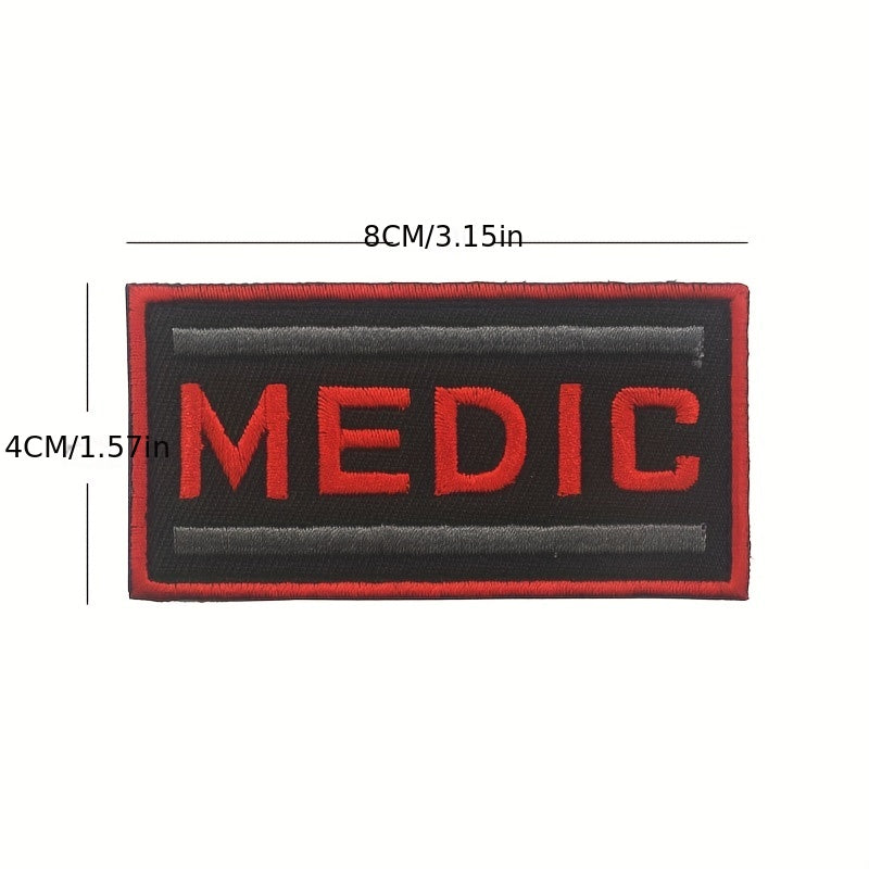 EMT Enamel Brooch Pin Soft Rubber Reflective Badges