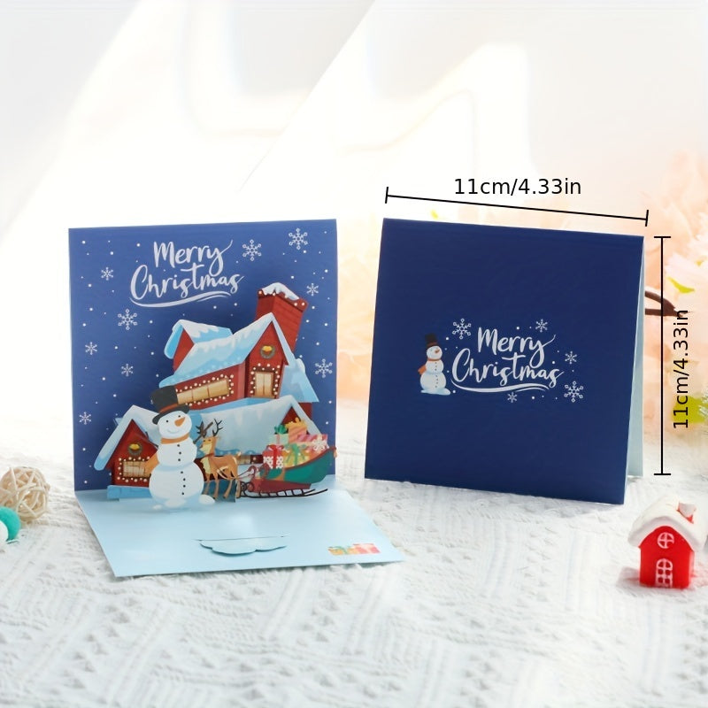 3D Christmas Tree Card Creative Gift