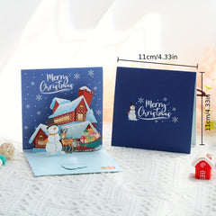 3D Christmas Tree Card Creative Gift