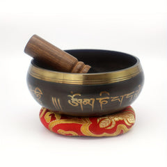 5.5" Handcrafted Singing Bowls Set for Yoga Meditation - Nepal