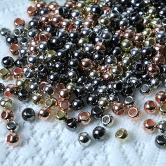 100pcs Large Hole Bead Spacer Beads Loose Beads 8 6MM Mixed DIY Beaded Charms