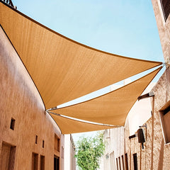 Waterproof Triangular Sun Shade Sail for Patio Garden Backyard and Carport
