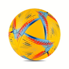 Size 5 Soccer Ball with Pump for Outdoor Training and Entertainment