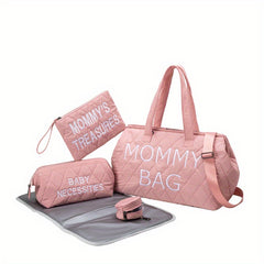 Diaper Bag Mommy Bag 5pcs Set Baby Nappy Waterproof Maternity Bag