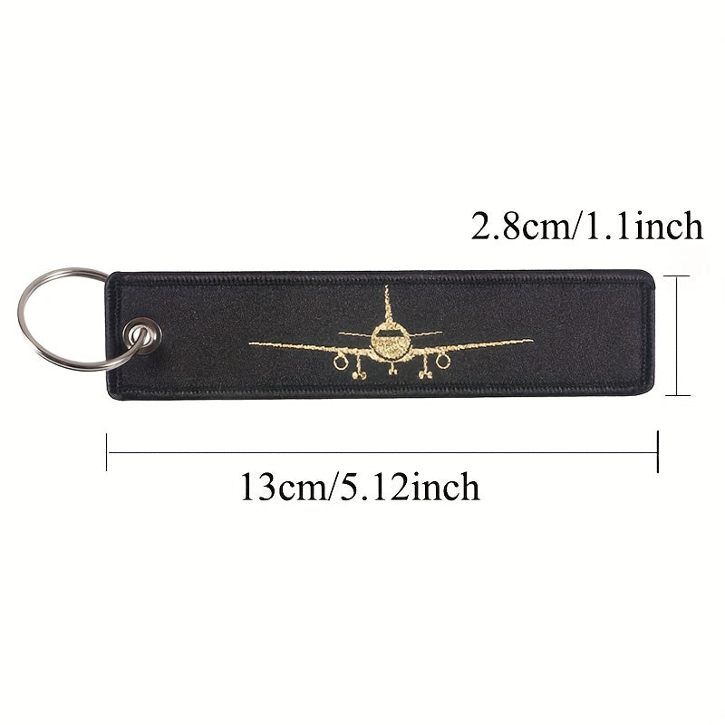 Aviation Themed Keychains - Ideal Gift for Plane Enthusiasts