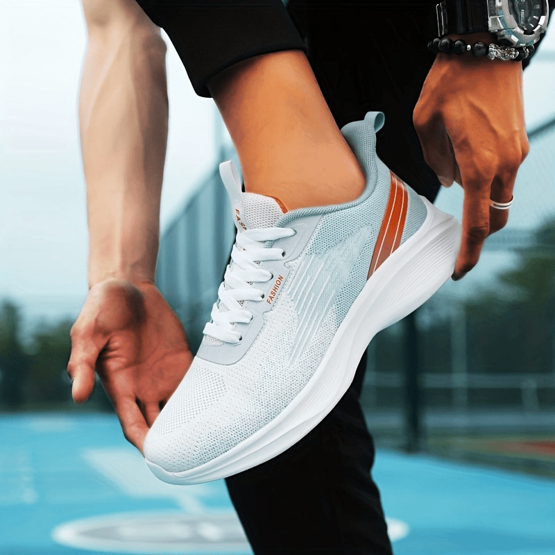 Men's Breathable Athletic Running Shoes Lightweight Gym Sneakers