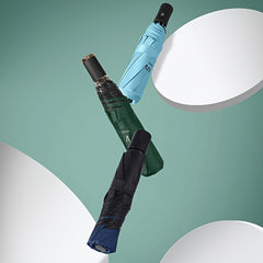UV Protection Auto Folding Umbrella Stay Safe from Sun Rays
