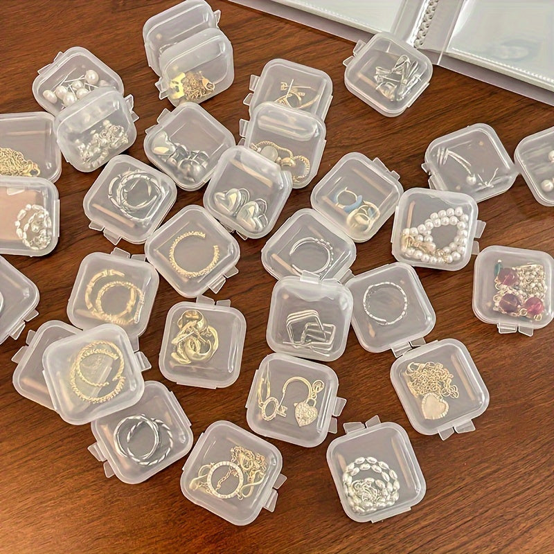 Mini Plastic Jewelry Storage Box Portable Dustproof DIY Diamond Painting