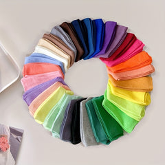 10 Pairs Women's Mid Tube Socks Comfy & Breathable Solid Color Stockings