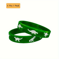 Jurassic Dinosaur Silicone Bracelet for Dino Theme Parties