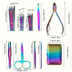 Stainless Steel Manicure Pedicure Kit 18 Pieces Set