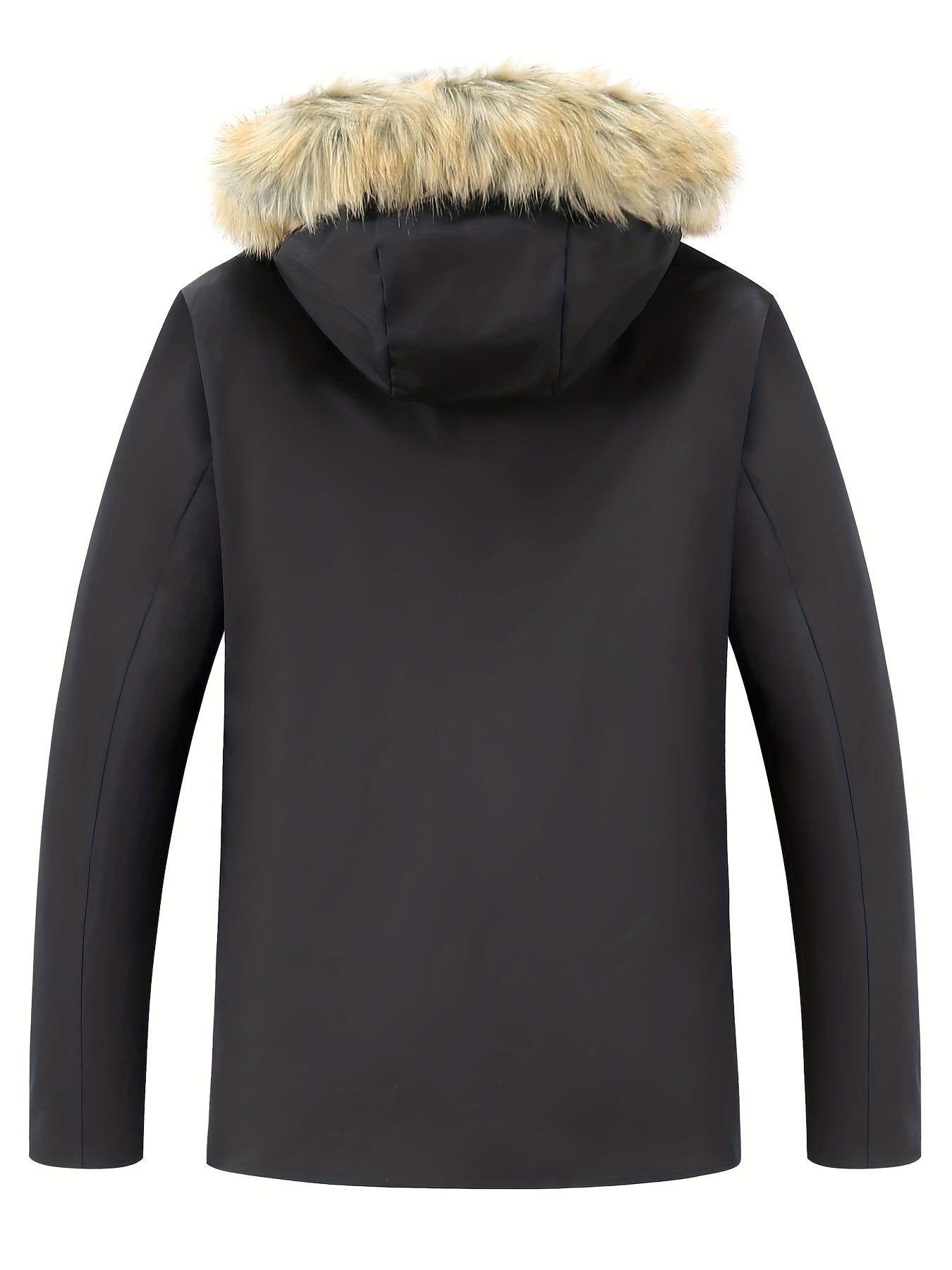 Men's Fleece Hooded Zipper Coats For Winter