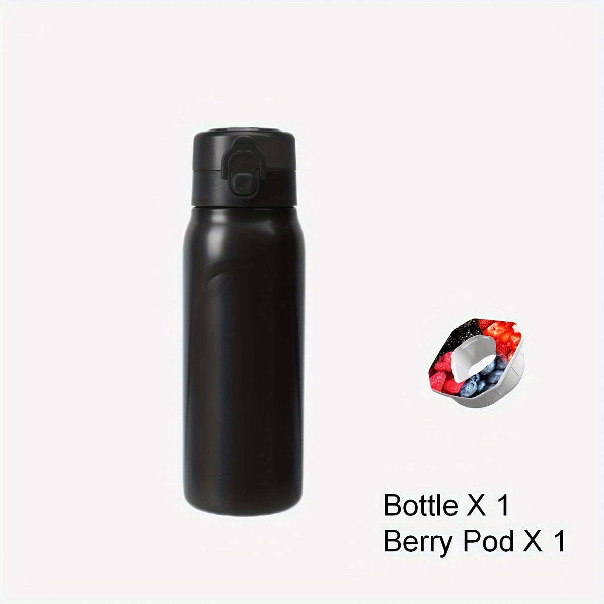 22oz Stainless Steel Water Bottle Flip Top Leakproof Cup Double Walled
