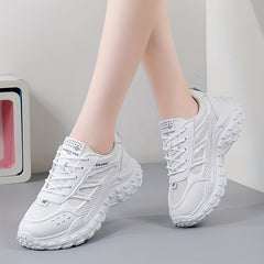 Women's Platform Sports Shoes Breathable Outdoor Running Sneakers