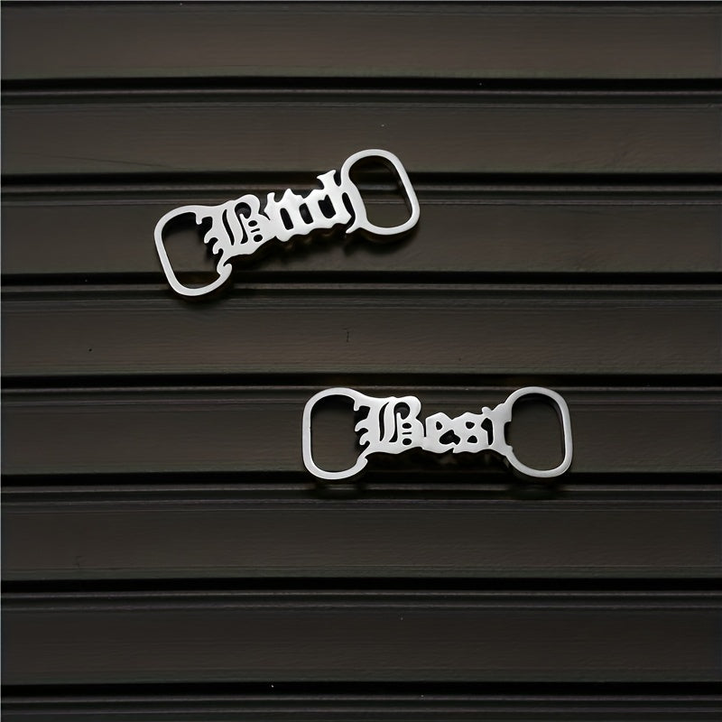 Stainless Steel Name Plate Shoe Clips For Men