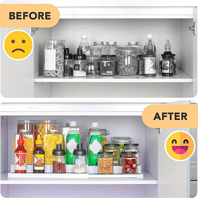 3 Tier Expandable Spice Rack Countertop Holder