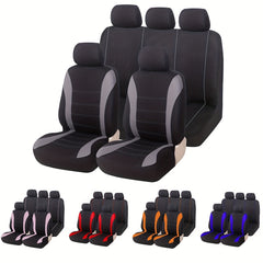 9PCS Waistline Pattern Car Seat Cover