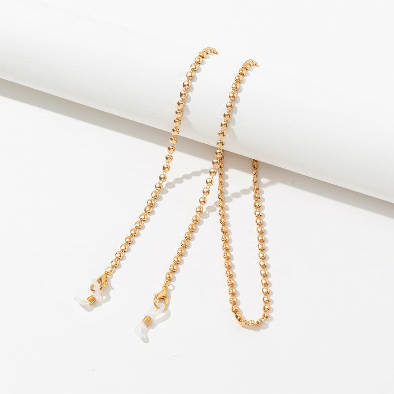 Preserved Glasses Chain Alloy Mask Chain Anti Slip Metal Lanyard