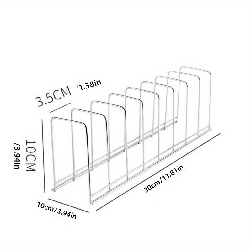 Stainless Steel Bowl Plate Rack Dish Storage Drain Rack