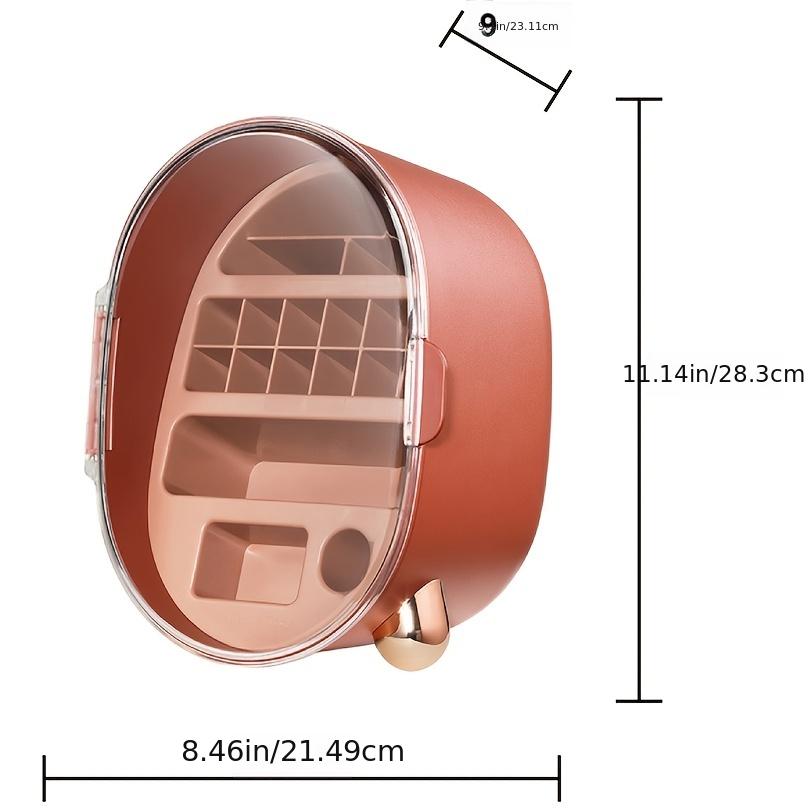 Dustproof Cosmetic Storage Box Organizer Case for Skincare Products and Jewelry