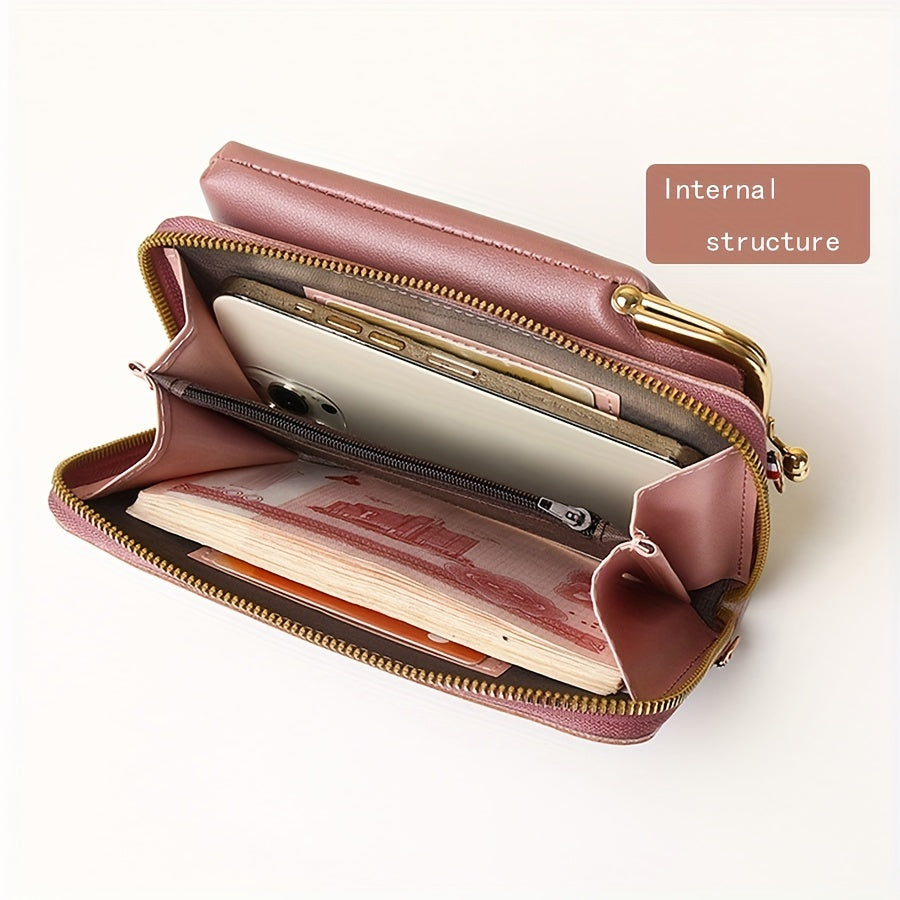 Mini Crossbody Bag Coin Purse Women's Casual Versatile Phone and Hand Bag