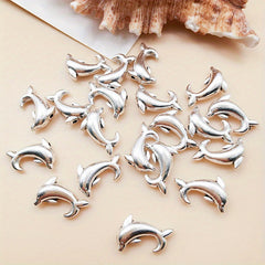 20pcs Antique Silver Animal Shape Metal Loose Beads for DIY Bracelet Necklace