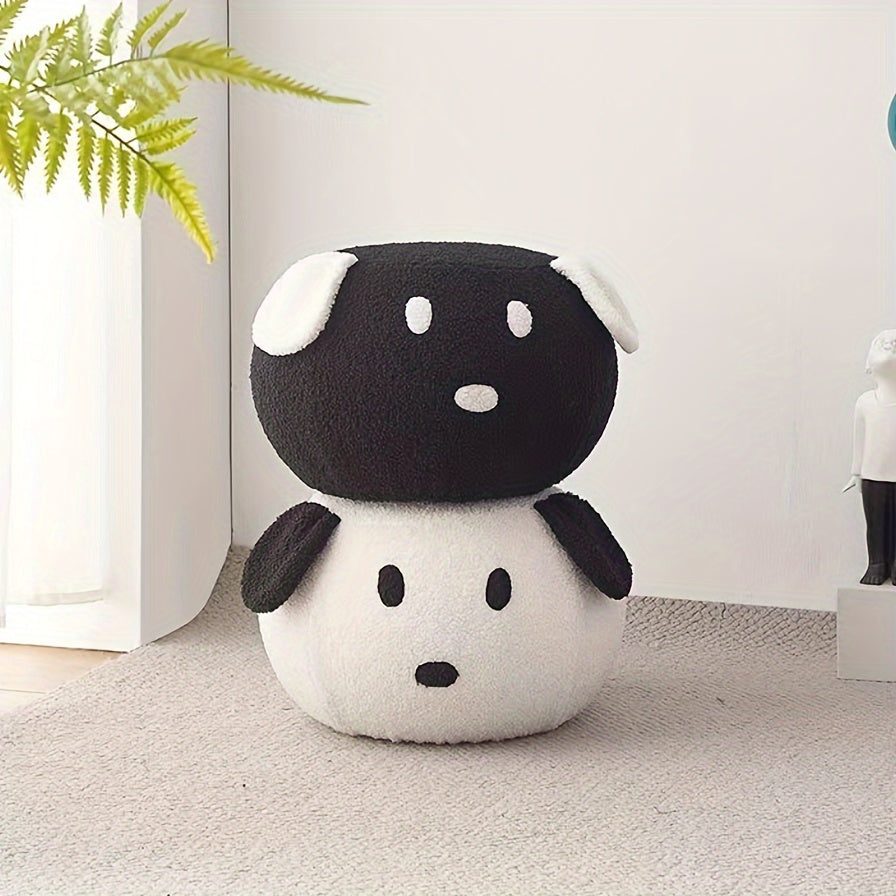 Small Stool Home Chair Cartoon Puppy Shoe Changing Stool
