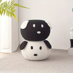 Small Stool Home Chair Cartoon Puppy Shoe Changing Stool