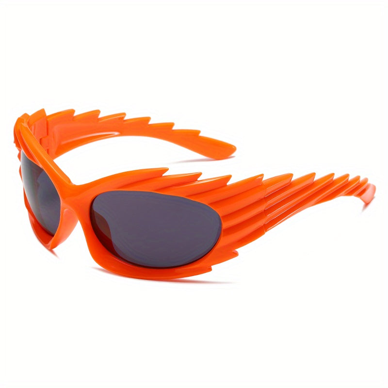 Y2k Cat Eye Sports Sunglasses Wrap-around Glasses