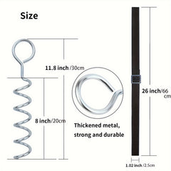 4PCS Stainless Steel Ground Pegs Tent Stakes Lightweight For Camping
