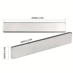 10pcs Strong Neodymium Bar Magnets for Fridge Garage Craft