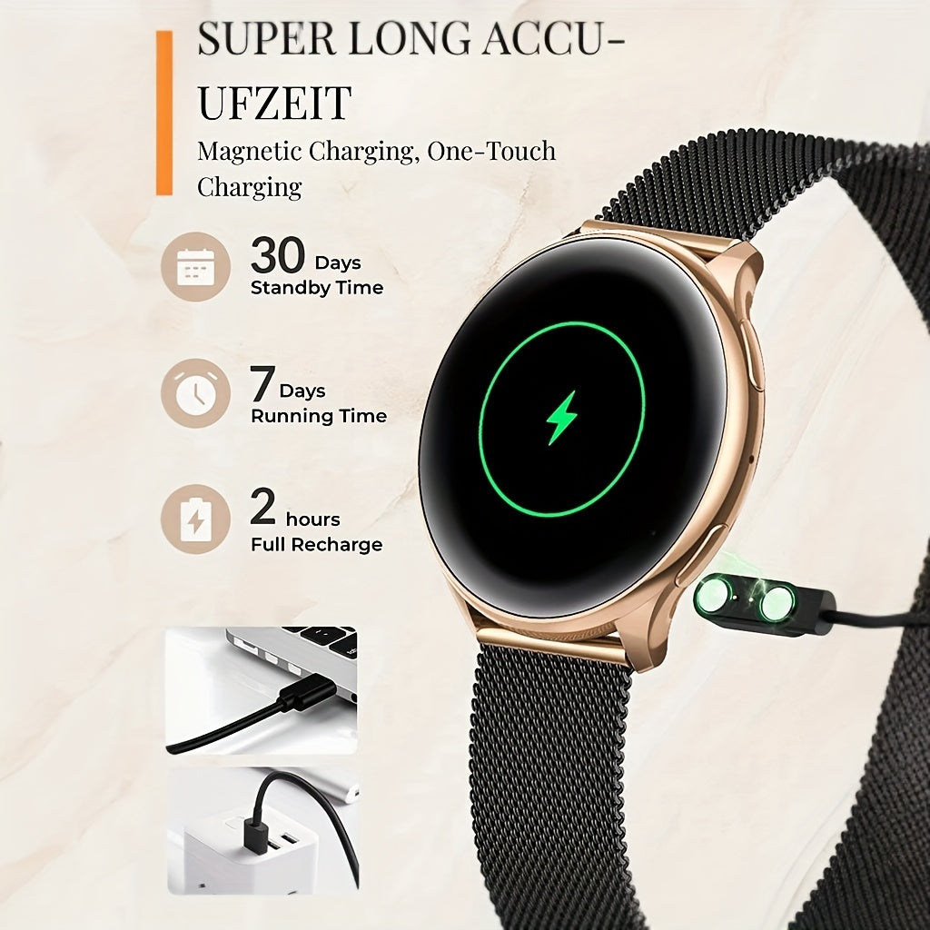 Women's 1.3'' AMOLED Smartwatch - Answer Calls, Fitness Tracker