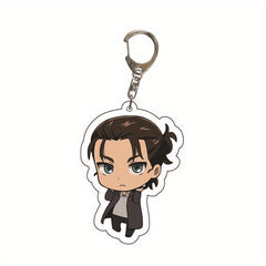 Anime Figure Keychain Acrylic Keyring Bag Accessory Car Pendant 1pc