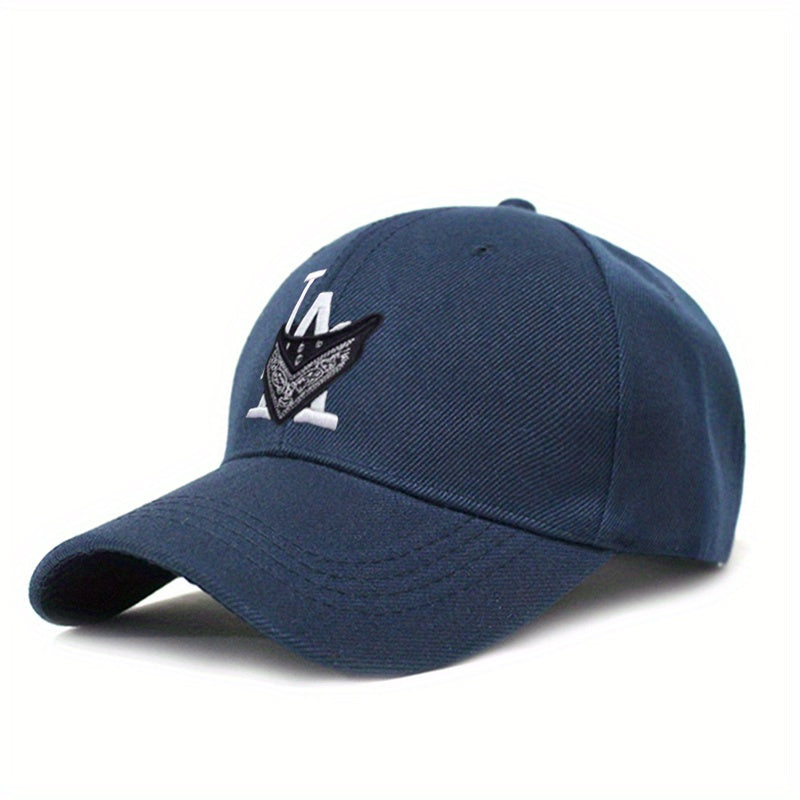 Hip Hop LA Bandana Baseball Cap Embroidered Dad Hat Unisex Sun Hats