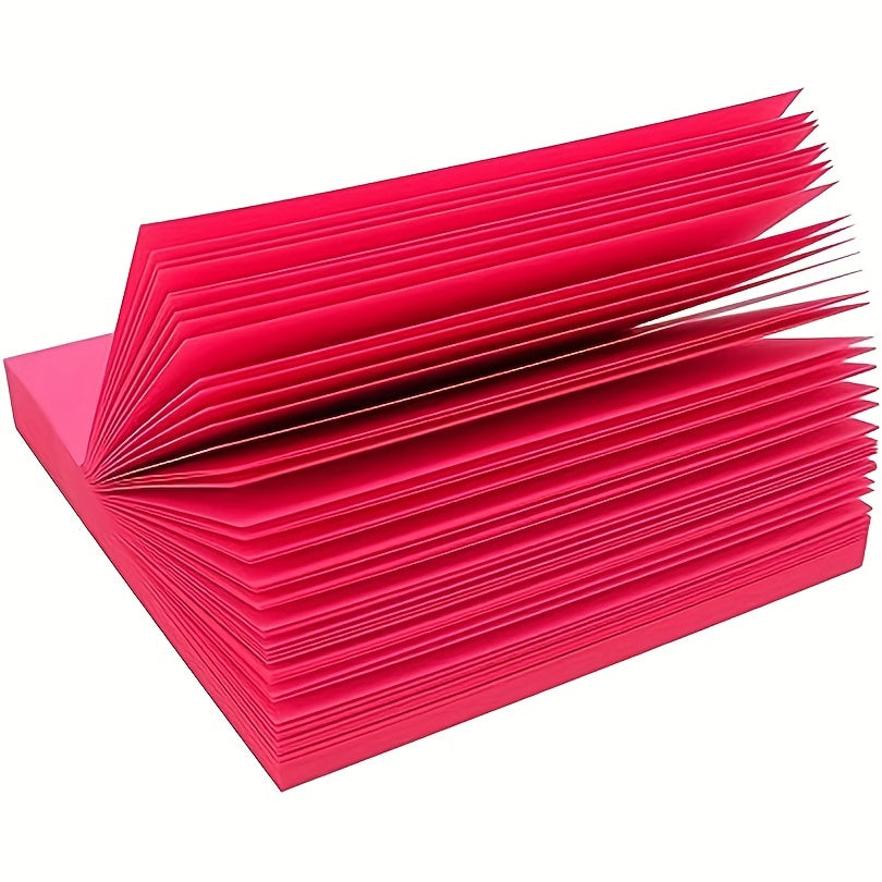 6pcs Sticky Notes 7.62x7.62 cm 2X Sticky School Supplies