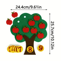 Felt Learning Board Children's Busy Board DIY Puzzle Toy