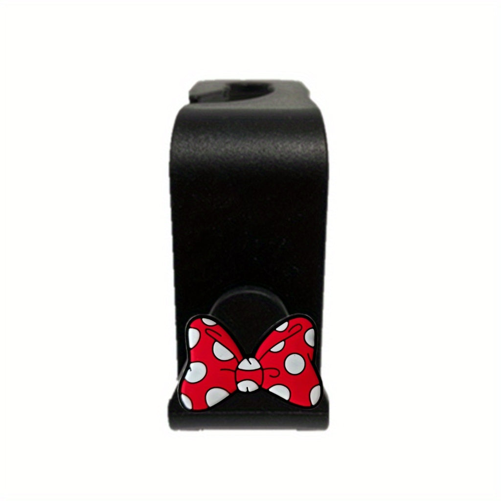 Cartoon Car Hook Bowknot Palm Car Seat Storage