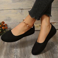 Women's Lightweight Breathable Slip On Flat Shoes