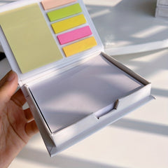 6 Colorful Sticky Notes & 100 Memo Pad Combo Pack
